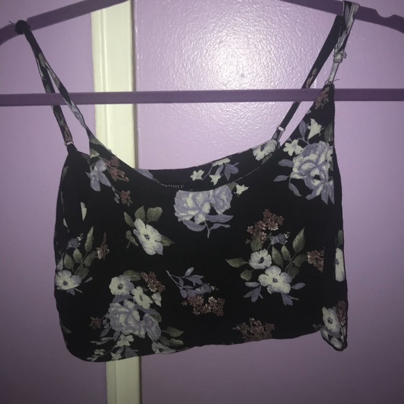 Floral crop top - Picture 1 of 1